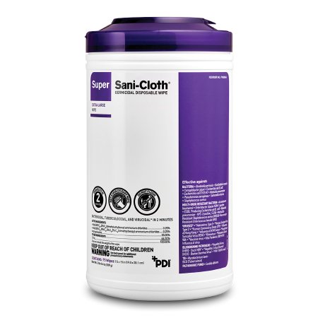 Super Sani-Cloth® Germicidal Disposable Wipe
