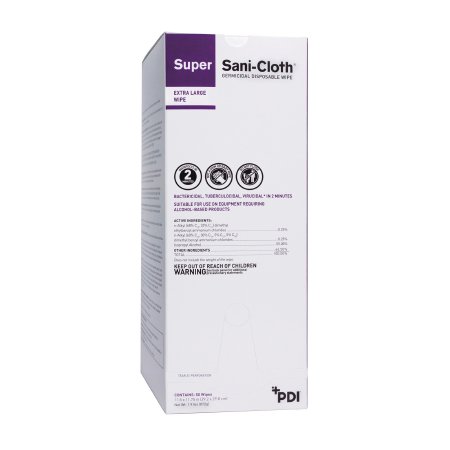 Super Sani-Cloth® Germicidal Disposable Wipe