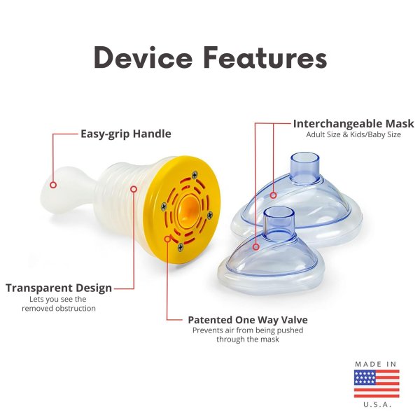 LifeVac Home Kit, Airway Clearance Device, Adult / Pediatric