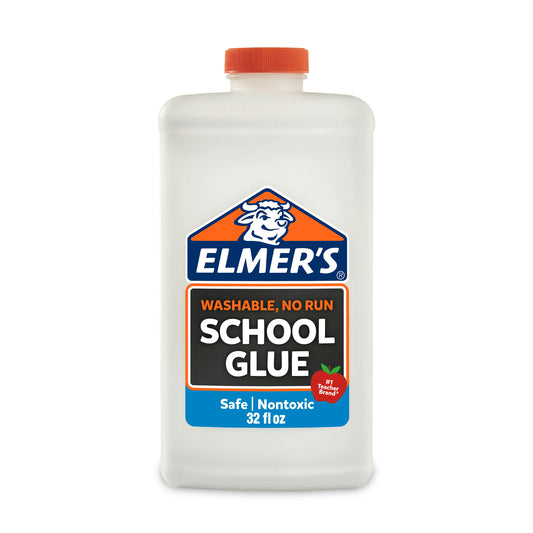 Elmer's Washable School Glue, 32 Oz Bottle